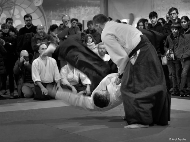 EXHIBICION en el FAN Festival de Anime de Navarra 2018. EXHIBICION de Aikido